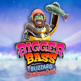 Official Slots logo: Bigger Bass Blizzard Christmas Catch by Pragmatic Play at Kingmaker Casino