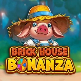 Brick House Bonanza online game logo by Pragmatic Play on kingmaker-casino.eu