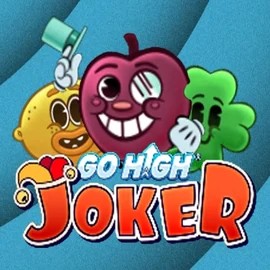 Go High Joker slot logo by RubyPlay at Kingmaker Casino