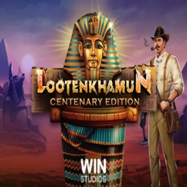 LootEnKhamun Centenary slot logo by bwin.party at Kingmaker Casino