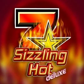 Sizzling Hot Deluxe casino game by Novomatic – featured logo at Kingmaker Casino