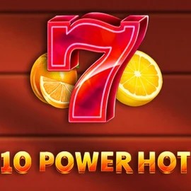 10 Power Hot slot logo by Amusnet Interactive at Kingmaker Casino