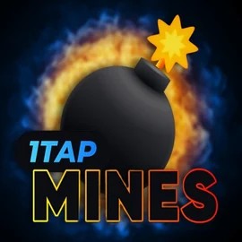 1Tap Mines logo by Turbo Games Kingmaker Casino