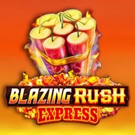 Official Slots logo: Blazing Rush Express by AreaVegas at Kingmaker Casino