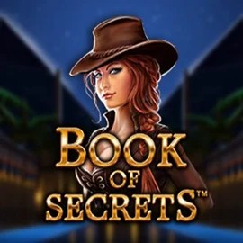 Book of Secrets online game logo by SYNOT Games on kingmaker-casino.eu