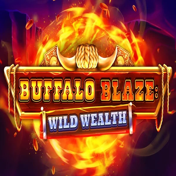 Buffalo Blaze Wild Wealth by OctoPlay, showcased at kingmaker-casino.eu – game logo