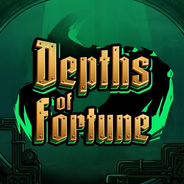 Depths of Fortune online game logo by AvatarUX Studios on kingmaker-casino.eu