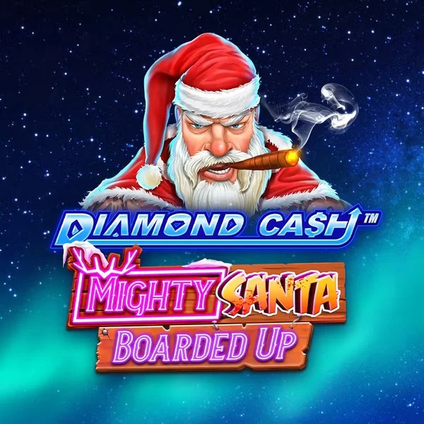 Play Diamond Cash Mighty Santa Boarded Up slot by Greentube on kingmaker-casino.eu