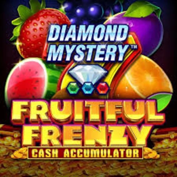 Diamond Mystery Fruitful Frenzy Cash Accumulator by Greentube, showcased at kingmaker-casino.eu – game logo