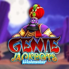 Jackpots logo of Genie Jackpots Wishmaker from Blueprint Gaming at Kingmaker Casino