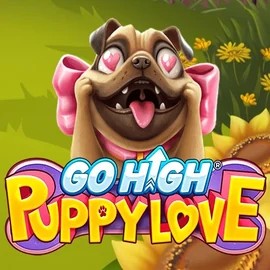 Go High Puppy Love logo by RubyPlay Kingmaker Casino