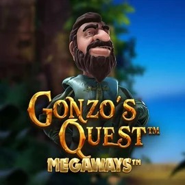 Gonzo's Quest Megaways logo by Red Tiger Gaming at Kingmaker Casino