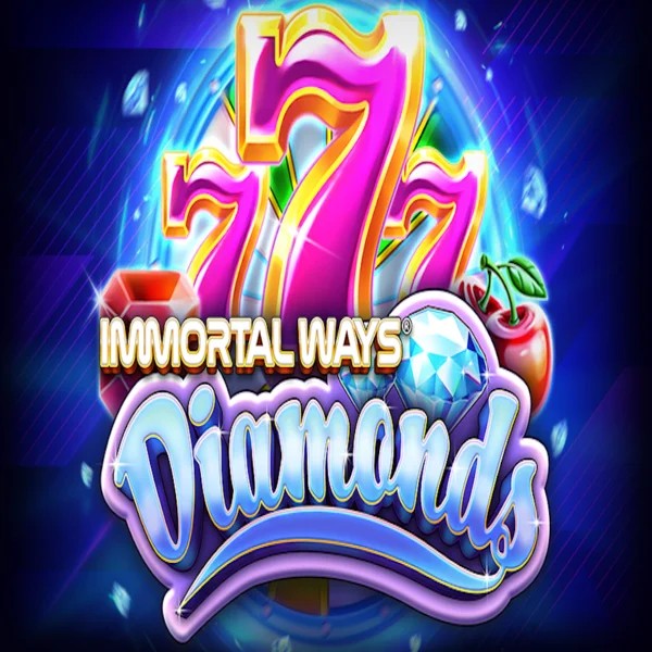Immortal Ways Diamonds game by RubyPlay – logo hosted on Kingmaker Casino