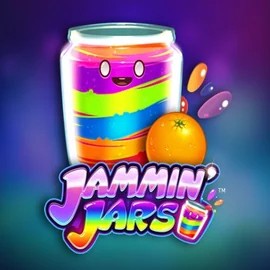 Official Slots logo: Jammin Jars by Push Gaming at Kingmaker Casino