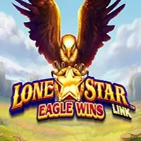 Official Slots logo: Lone Star Link Eagle Wins by Novomatic at Kingmaker Casino