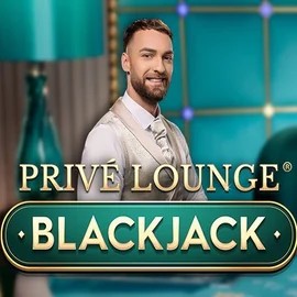 Official Live Casino logo: Privé Lounge Blackjack by Pragmatic Play at Kingmaker Casino