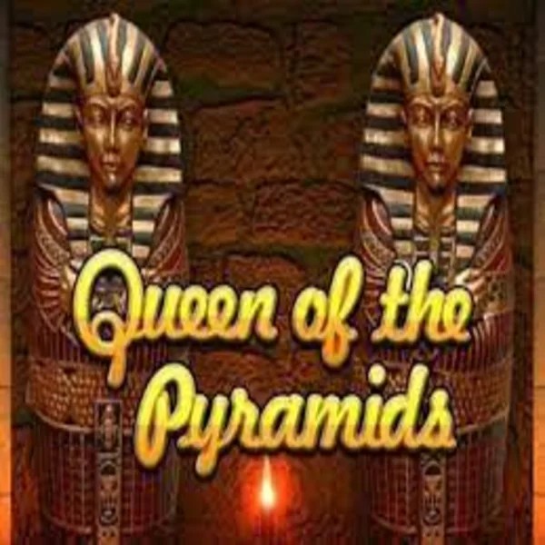 Queen of the Pyramids logo by Playtech Kingmaker Casino