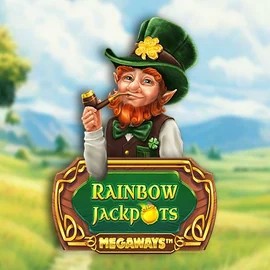 Rainbow Jackpots Megaways casino game by Red Tiger Gaming – featured logo at Kingmaker Casino