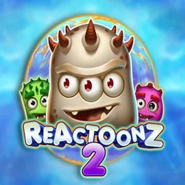 Reactoonz 2 logo by Play’n GO Kingmaker Casino