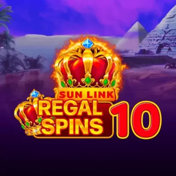 Slots logo of Regal Spins 10 from PatePlay at Kingmaker Casino