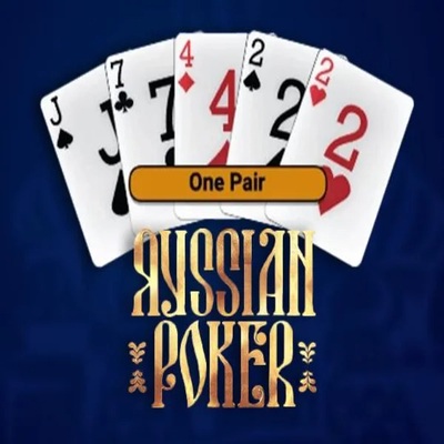 Russian Poker casino game by OneTouch Games – featured logo at Kingmaker Casino