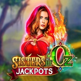 Sisters Of Oz Jackpots by Triple Edge Studios, showcased at kingmaker-casino.eu – game logo