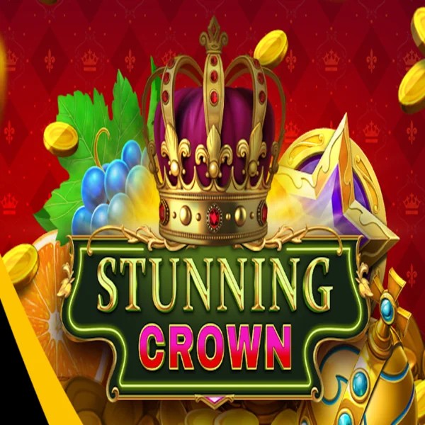 Stunning Crown logo – Slots by BF Games at Kingmaker Casino
