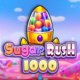 Sugar Rush 1000 logo – Slots by Pragmatic Play at Kingmaker Casino