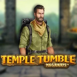 Temple Tumble Megaways logo – Slots by Relax Gaming at Kingmaker Casino