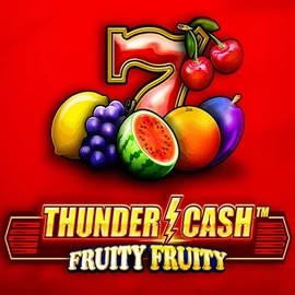 Official Slots logo: Thunder Cash Fruity Fruity by Novomatic at Kingmaker Casino