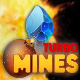 Turbo Mines by Turbo Games, showcased at kingmaker-casino.eu – game logo