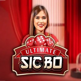 Ultimate Sic Bo slot logo by Ezugi at Kingmaker Casino