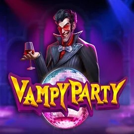 Vampy Party logo by Pragmatic Play at Kingmaker Casino