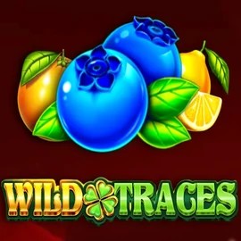 Wild Traces game by Amusnet Interactive – logo hosted on Kingmaker Casino